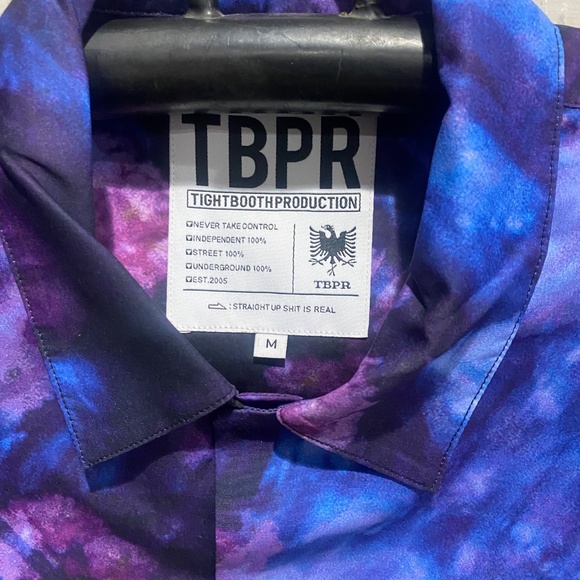 Tight Booth Production(TBPR) Tie Dye Shirt Sz M - Picture 12 of 13